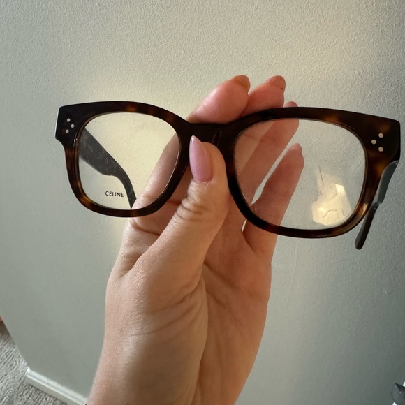 Celine Tortoise Glasses - Picture 1 of 7